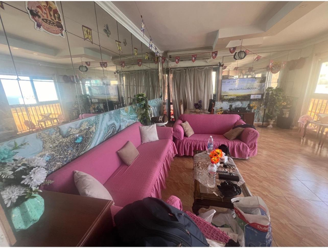 Panoramic Sea View Zamzm Flat Miami Family زمزم بانورما بشاطئ ميامي - الاسكندرية صف اول مباشر علي بحر - عائلات فقط Apartment Alexandria